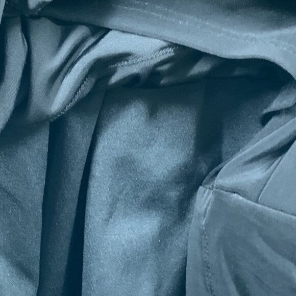 Bisou Bisou Black Tiered Bodycon Dress Women’s 6 Stretch 3/4 Sleeve Cocktail - Picture 8 of 8